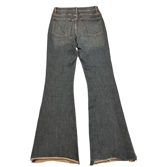 DL1961 Rachel Flare Ultra High Rise Instasculpt Denim Jeans Size 29 Stellar - Picture 4 of 12